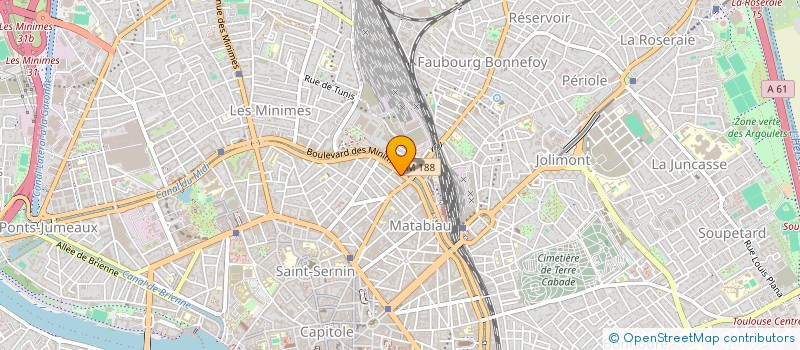 localisation de l'entreprise AMPAD à TOULOUSE