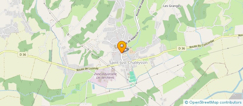 localisation de l'entreprise AMPARINE  SAINT-JUST-CHALEYSSIN