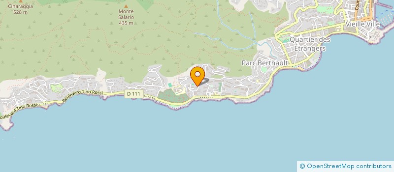 localisation de l'entreprise AMPART CARLI - LA MAISON DU LIVRE à AJACCIO