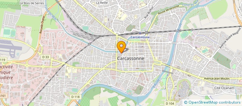 localisation de l'entreprise AMPC à CARCASSONNE