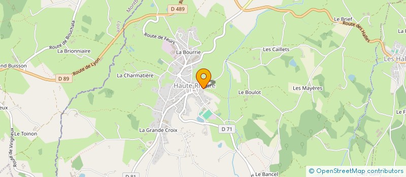 localisation de l'entreprise AMPC  HAUTE-RIVOIRE