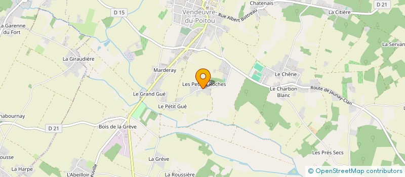localisation de l'entreprise AMPE à SAINT-MARTIN-LA-PALLU