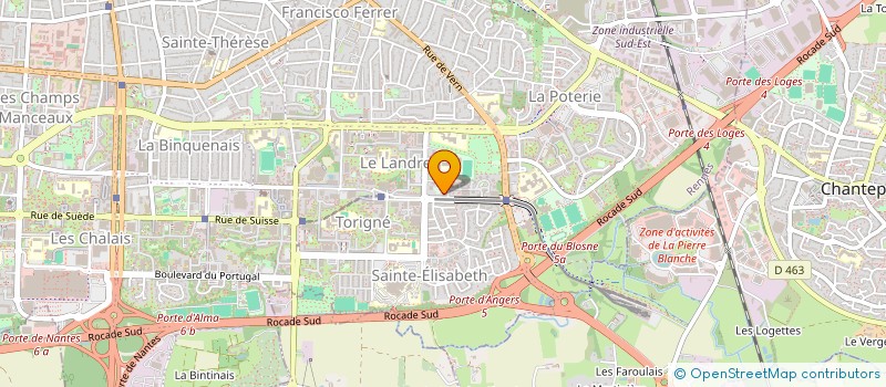 localisation de l'entreprise AMPELA SOUWA DE RENNES à RENNES