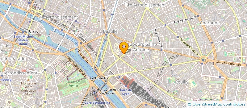 localisation de l'entreprise AMPELIES à PARIS
