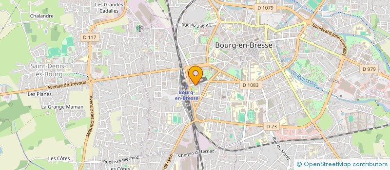 localisation de l'entreprise AMPELOPSIS à BOURG-EN-BRESSE