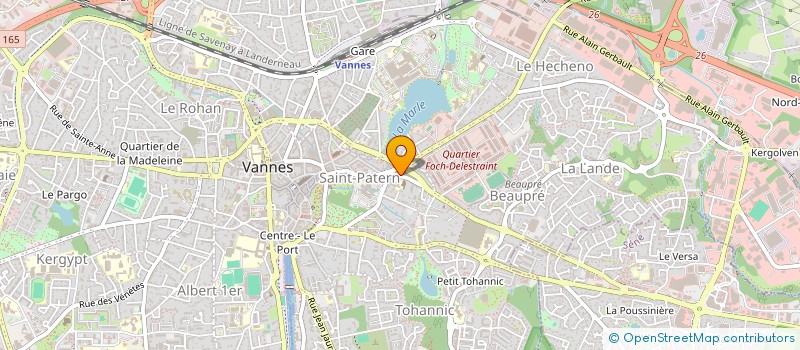 localisation de l'entreprise AMPERA CAPITAL  VANNES