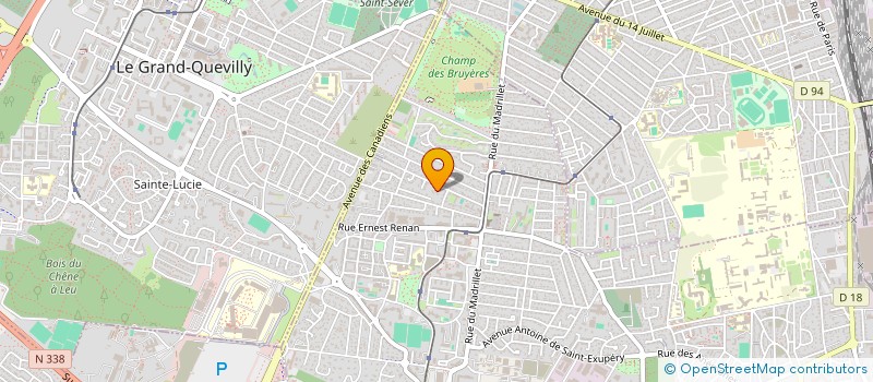 localisation de l'entreprise AMPERE  SAINT-ETIENNE-DU-ROUVRAY