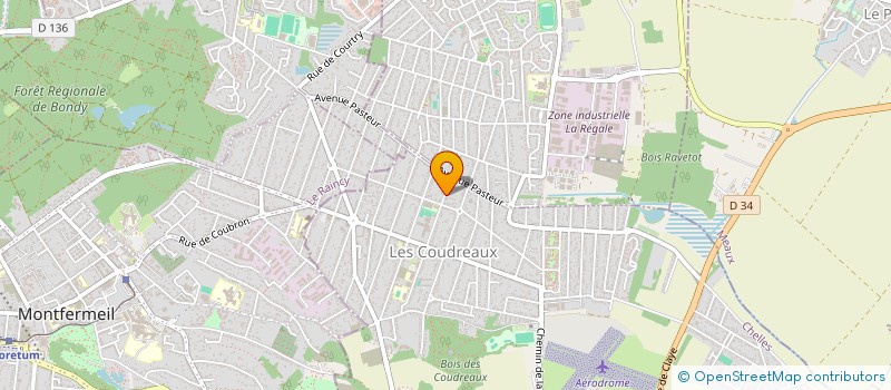 localisation de l'entreprise AMPERE  CHELLES