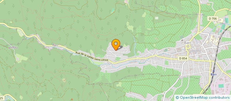 localisation de l'entreprise AMPERE  BARR