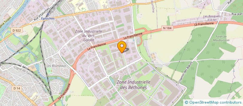 localisation de l'entreprise AMPERE ALLOYS à SAINT-OUEN-L'AUMONE