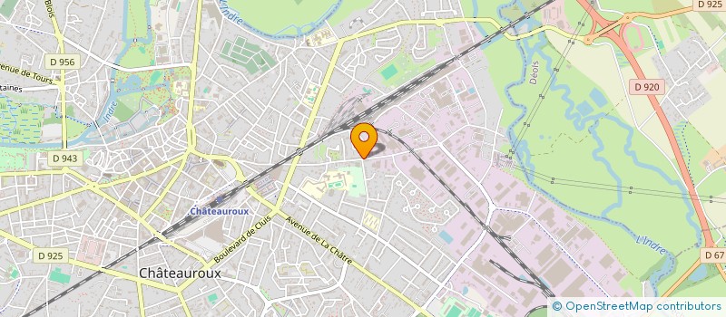 localisation de l'entreprise AMPERE CARRELAGE à CHATEAUROUX