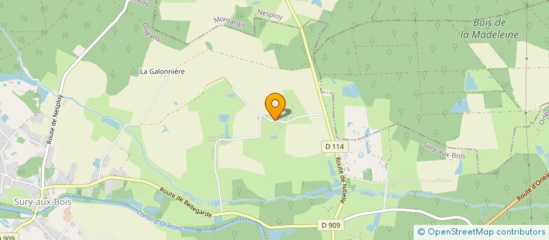 localisation de l'entreprise AMPERE ELEC CQRITE à SAINT-PERE-SUR-LOIRE