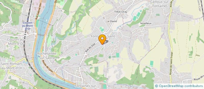 localisation de l'entreprise AMPERE PARTICIPATIONS  FONTAINES-SAINT-MARTIN