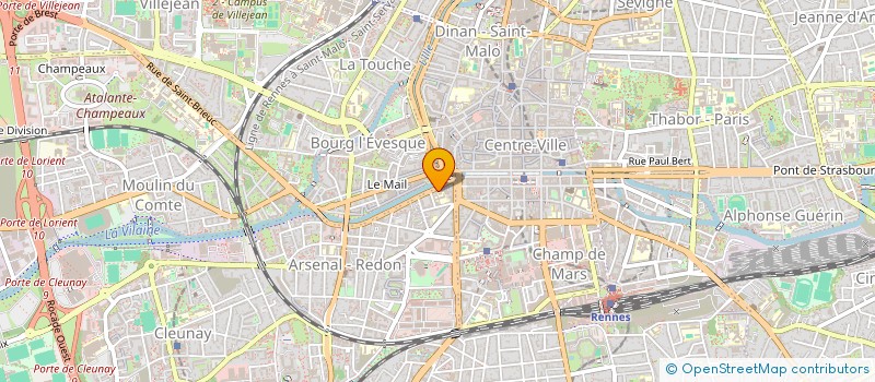 localisation de l'entreprise AMPERIA à RENNES