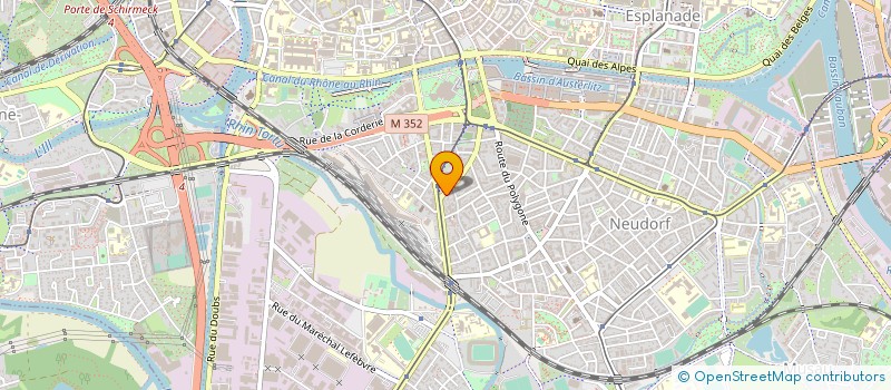 localisation de l'entreprise AMPERMAITRE  STRASBOURG
