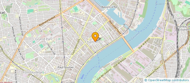 localisation de l'entreprise AMPERSAND  BORDEAUX