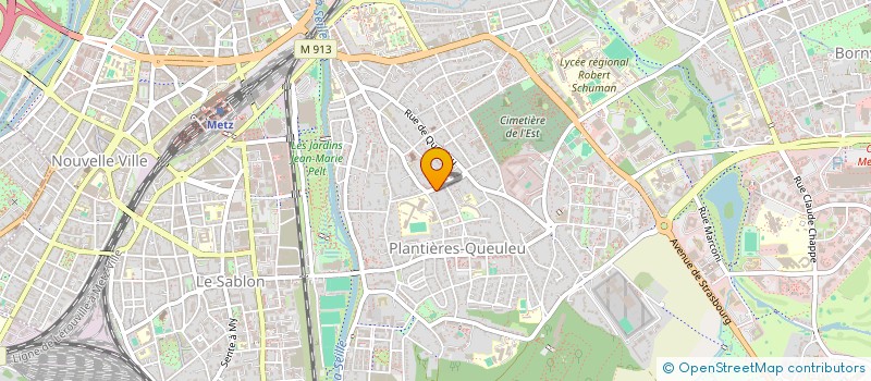 localisation de l'entreprise AMPERSAND FINANCE  METZ