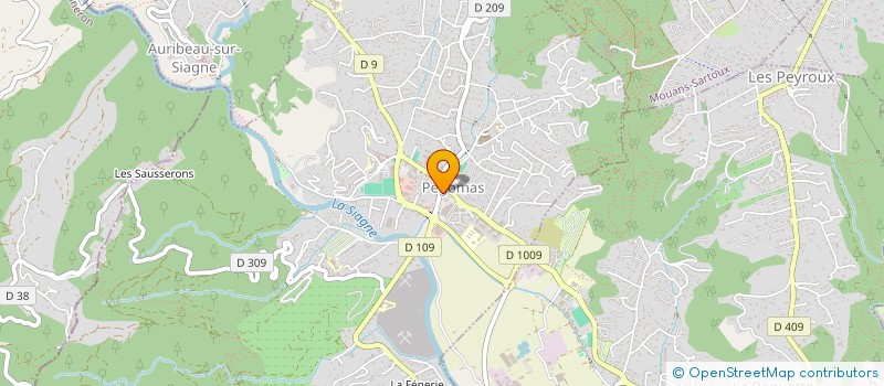 localisation de l'entreprise AMPEXPRESS  PEGOMAS