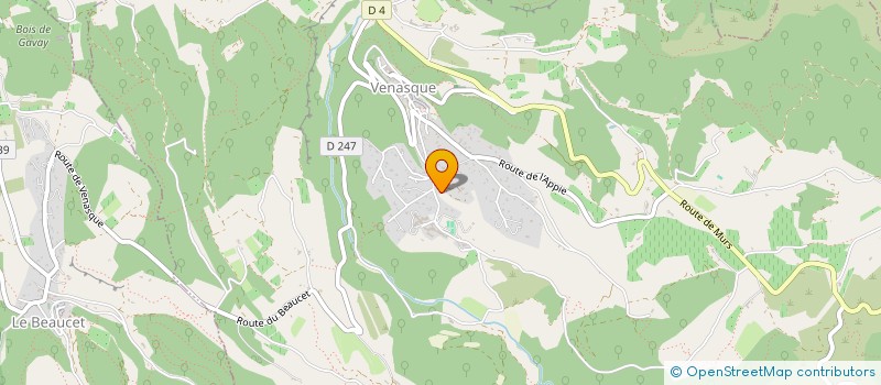 localisation de l'entreprise AMPF à VENASQUE