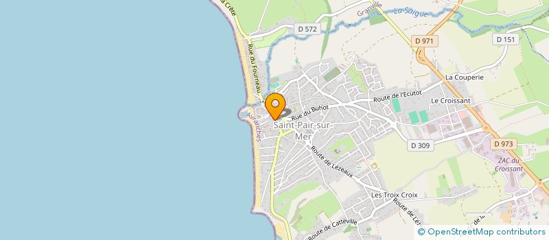 localisation de l'entreprise AMPHA  SAINT-PAIR-SUR-MER