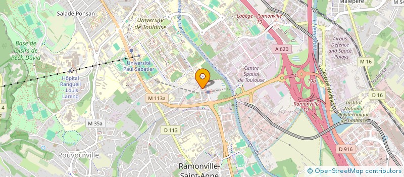 localisation de l'entreprise AMPHET'AMI STUDIOS  RAMONVILLE-SAINT-AGNE