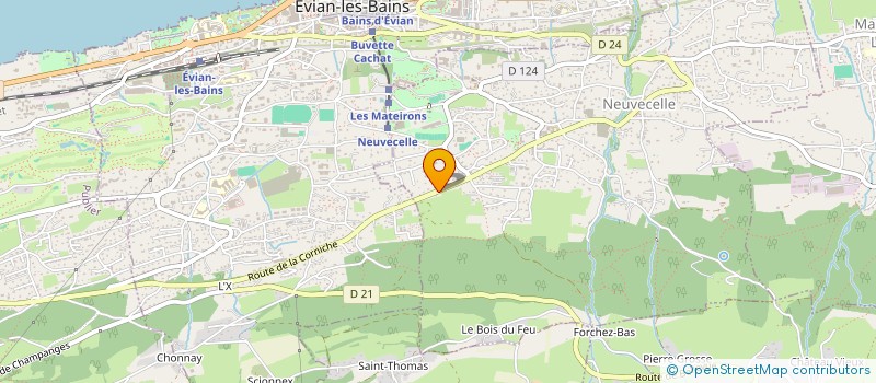 localisation de l'entreprise AMPHI  NEUVECELLE