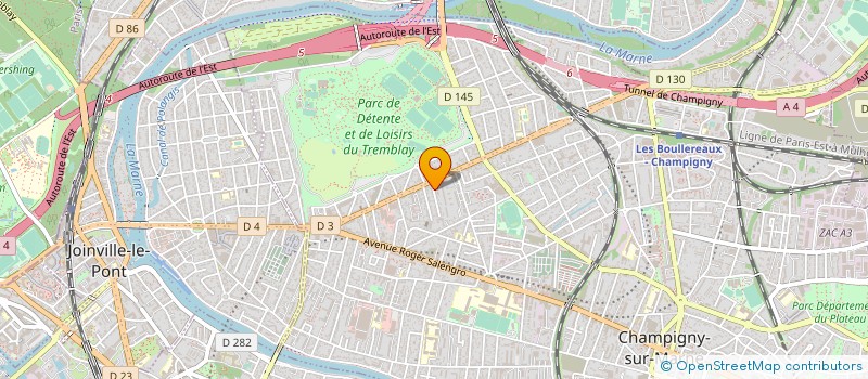 localisation de l'entreprise AMPHIBOLE SAS  CHAMPIGNY-SUR-MARNE