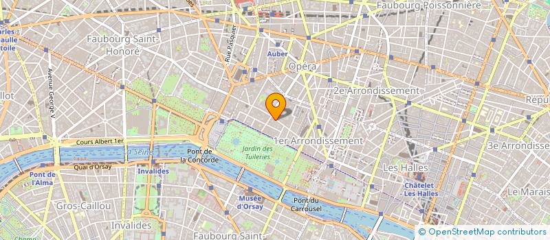 localisation de l'entreprise AMPHIBOLES à PARIS