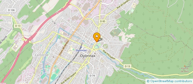 localisation de l'entreprise AMPHICUISINE à OYONNAX