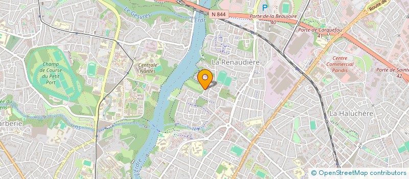 localisation de l'entreprise AMPHIMARINE à NANTES