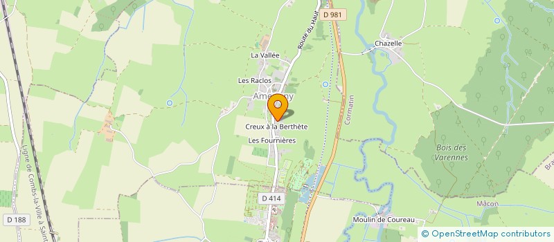 localisation de l'entreprise AMPHION  AMEUGNY