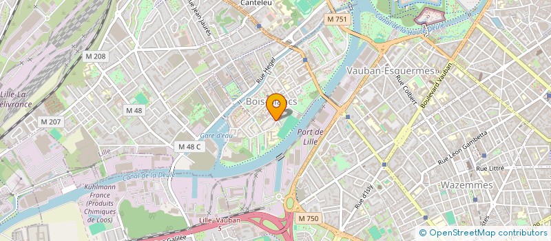 localisation de l'entreprise AMPHITRION IMMOBILIER à LILLE