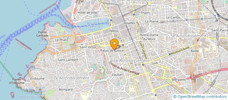 localisation de l'entreprise AMPHITRITE  MARSEILLE