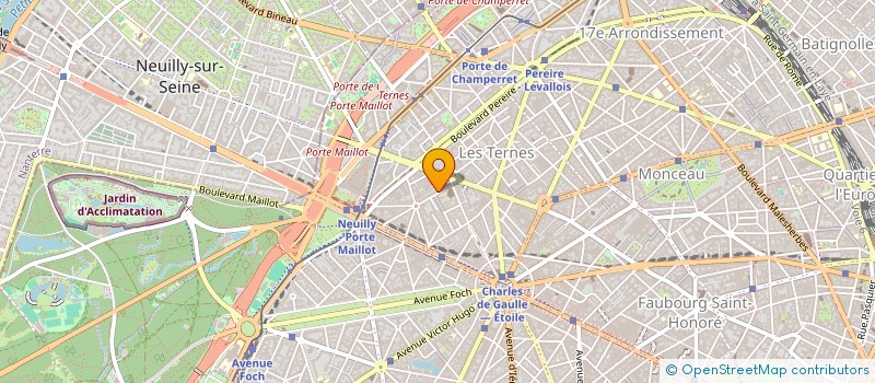 localisation de l'entreprise AMPHITRITE INVESTISSEMENT  PARIS
