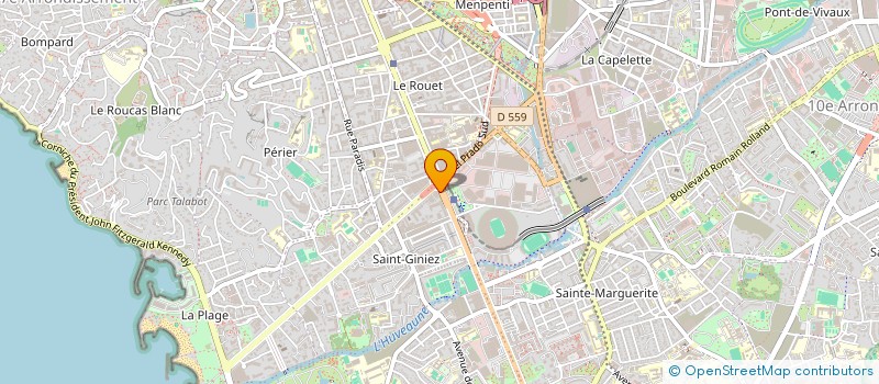 localisation de l'entreprise AMPHOR à MARSEILLE