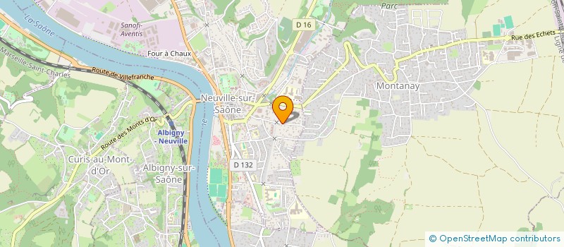 localisation de l'entreprise AMPICO à NEUVILLE-SUR-SAONE