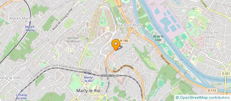 localisation de l'entreprise AMPIRISS  LE PORT-MARLY