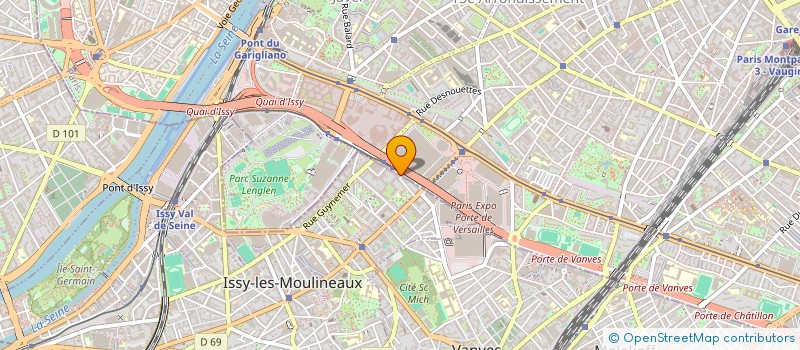 localisation de l'entreprise AMPLEMENT à ISSY-LES-MOULINEAUX