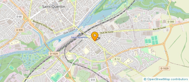 localisation de l'entreprise AMPLI AUDITION à SAINT-QUENTIN