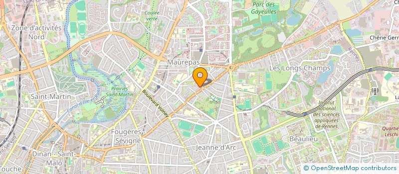 localisation de l'entreprise AMPLIOPE  RENNES