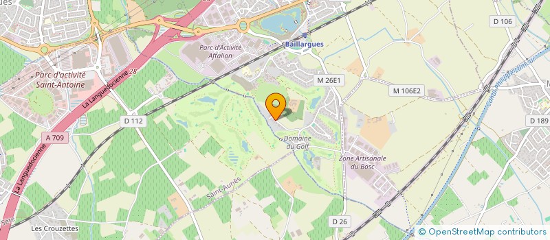 localisation de l'entreprise AMPLITAINER à BAILLARGUES