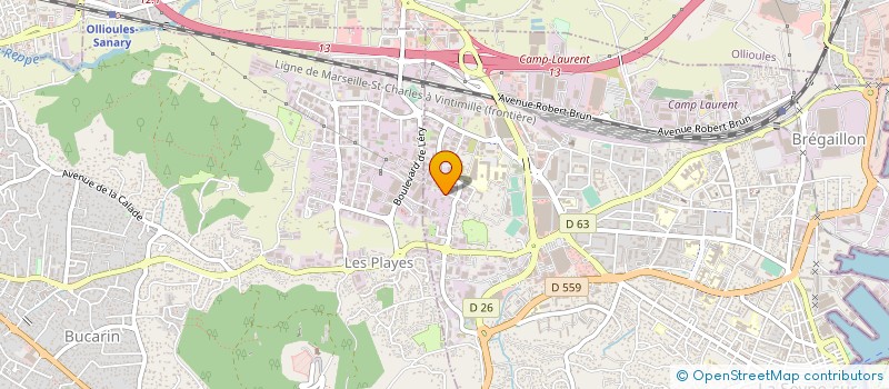 localisation de l'entreprise AMPLITUD  LA SEYNE SUR MER