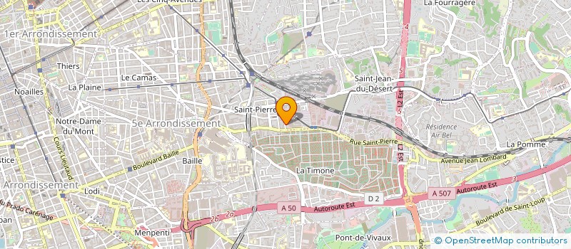 localisation de l'entreprise AMPLITUDE à MARSEILLE