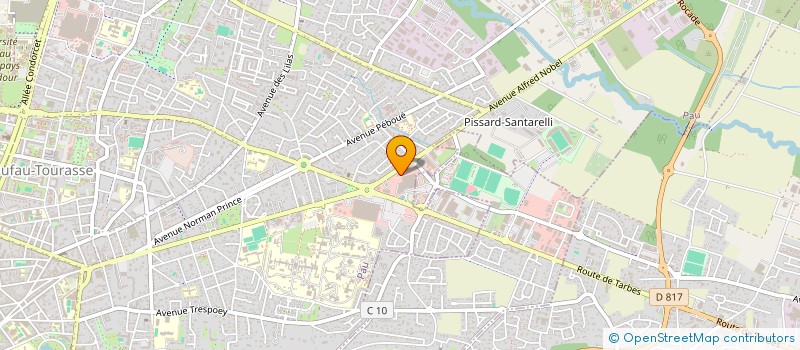 localisation de l'entreprise AMPLITUDE à PAU