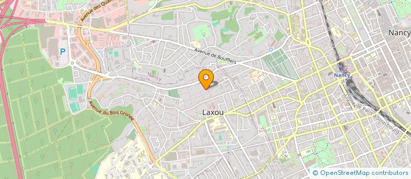 localisation de l'entreprise AMPLITUDE PAYSAGE ET URBANISME DURABLE à LAXOU