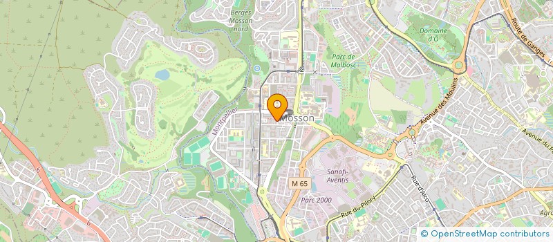 localisation de l'entreprise AMPLITUDE SERVICES à MONTPELLIER