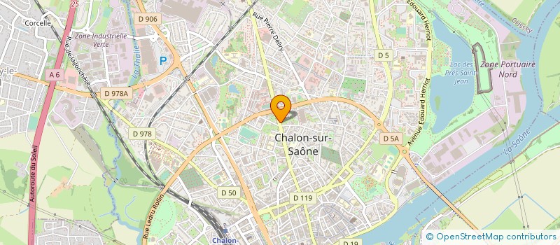 localisation de l'entreprise AMPLUS HA à CHALON-SUR-SAONE