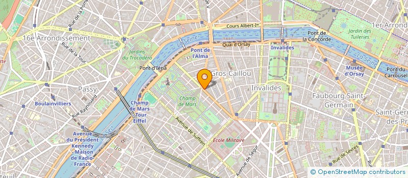 localisation de l'entreprise AMPOULIER-VERROEULST  PARIS