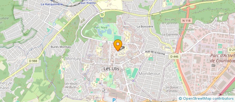 localisation de l'entreprise AMPS à LES ULIS