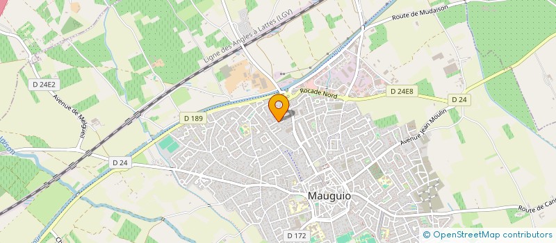 localisation de l'entreprise AMPS34  MAUGUIO